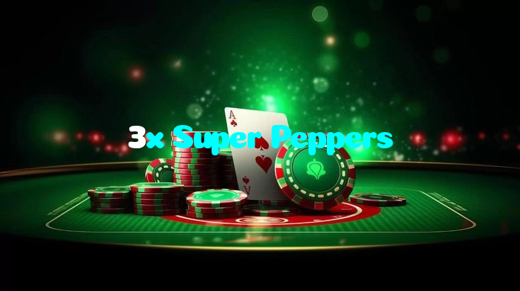 3x Super Peppers casino presented on mobile device in Pakistan with slots and live games